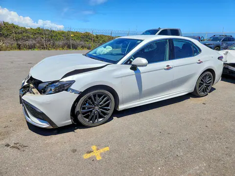 4T1K61AK8MU601146 — 2021 Toyota Camry, Передняя часть (Front End), фото до ремонта