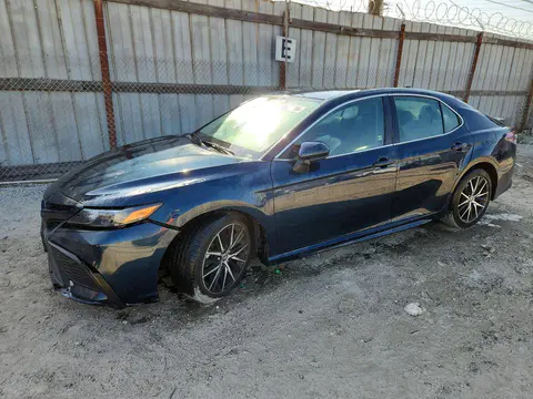 4T1G11AK7MU602180 — 2021 Toyota Camry, Передняя часть (Front End), фото до ремонта