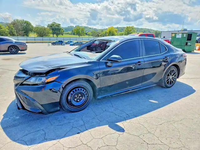 4T1G11AK1MU536029 — 2021 Toyota Camry, Передняя часть (Front End), фото до ремонта