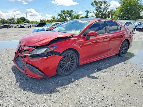 4T1K61AK3MU475360 — 2021 Toyota Camry, Передняя часть (Front End), фото до ремонта