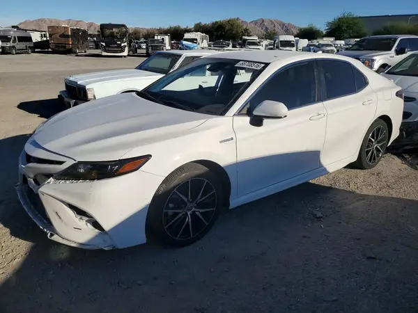 4T1G31AK4MU027563 — 2021 Toyota Camry, Передняя часть (Front End), фото до ремонта