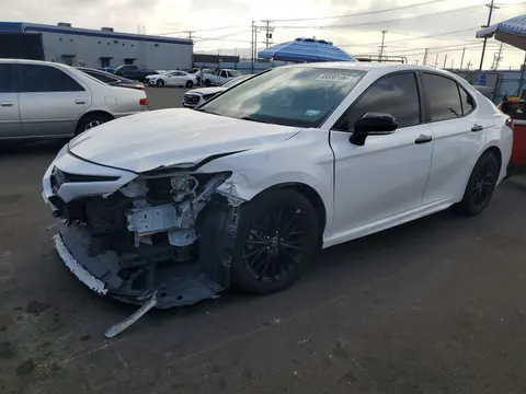 4T1T11BK4MU035150 — 2021 Toyota Camry, Передняя часть (Front End), фото до ремонта