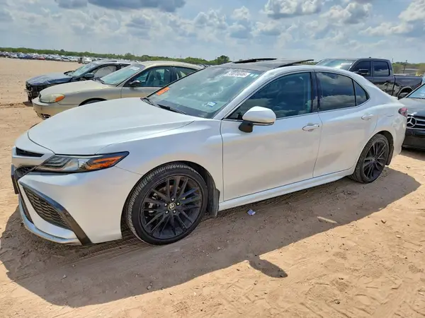4T1K61AK5MU538880 — 2021 Toyota Camry, Град (Hail), фото до ремонта
