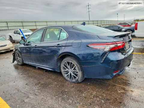 2021 Toyota Camry Se VIN 4T1G11AKXMU425091 фото 2