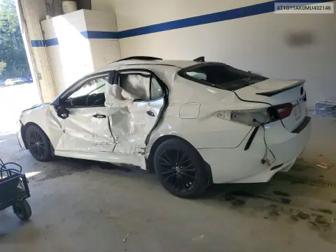 2021 Toyota Camry Se Nightshade VIN 4T1G11AK0MU432146 фото 2