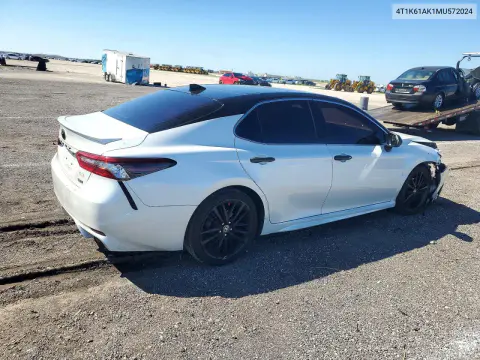 2021 Toyota Camry Xse VIN 4T1K61AK1MU572024 фото 3