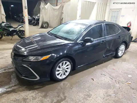4T1C11AKXMU458459 — 2021 Toyota Camry, Задняя часть, фото до ремонта