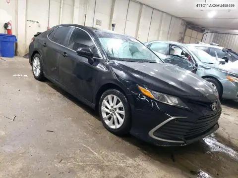 4T1C11AKXMU458459 — 2021 Toyota Camry, фото 4 с аукциона Copart, Задняя часть