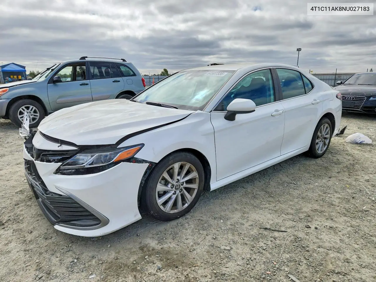 2022 Toyota Camry Le VIN 4T1C11AK8NU027183 фото 1