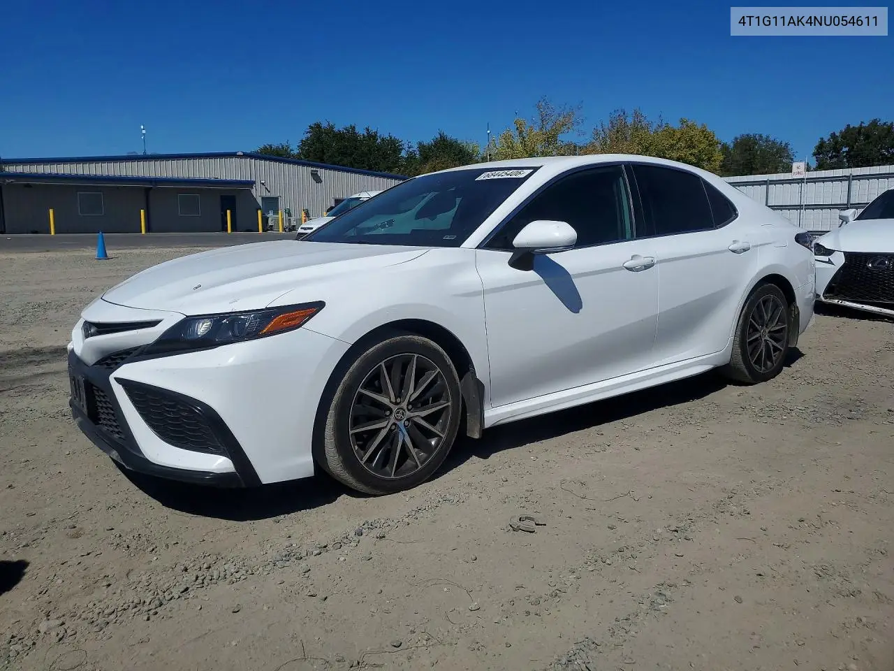 2022 Toyota Camry Se VIN 4T1G11AK4NU054611 фото 1