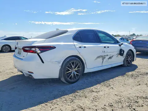 2022 Toyota Camry Se VIN 4T1G11AK4NU054611 фото 3