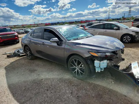 2022 Toyota Camry Se VIN 4T1T11AK1NU048456 фото 4
