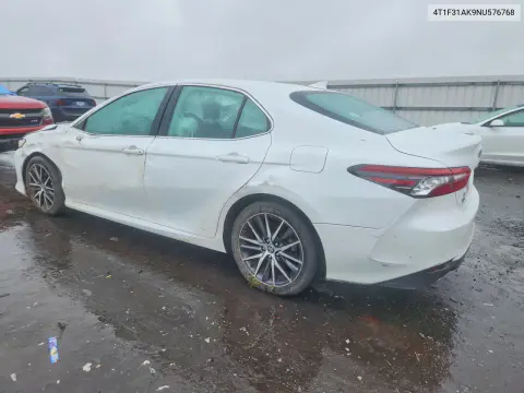 2022 Toyota Camry Xle VIN 4T1F31AK9NU576768 фото 2