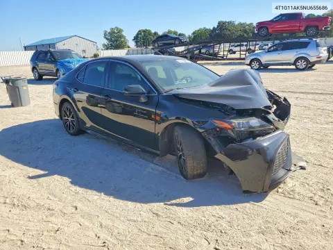 2022 Toyota Camry Se VIN 4T1G11AK5NU655686 фото 4