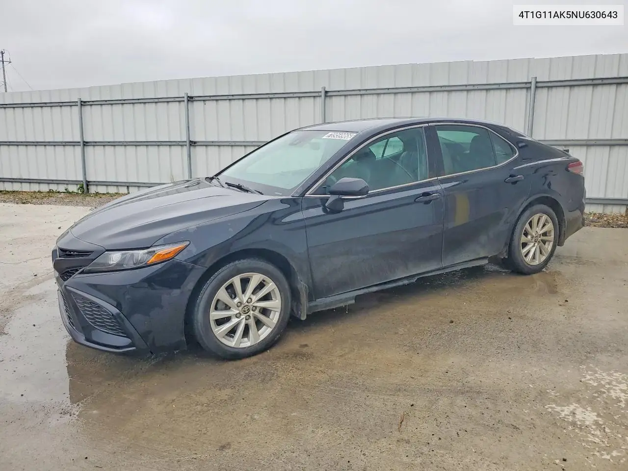 2022 Toyota Camry Se VIN 4T1G11AK5NU630643 фото 1