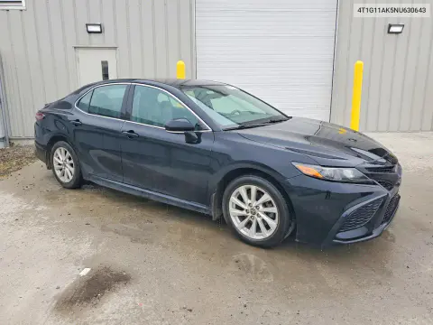 2022 Toyota Camry Se VIN 4T1G11AK5NU630643 фото 4