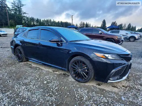 2022 Toyota Camry Xse VIN 4T1K61AK2NU026379 фото 4