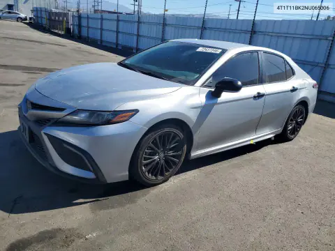 4T1T11BK2NU065006 — 2022 Toyota Camry, Мелкие вмятины и царапины, фото до ремонта