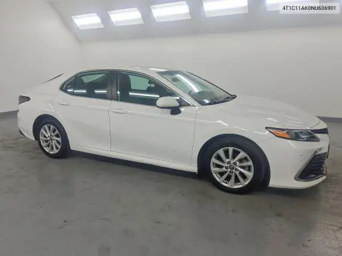 2022 Toyota Camry Le VIN 4T1C11AK0NU636901 фото 4