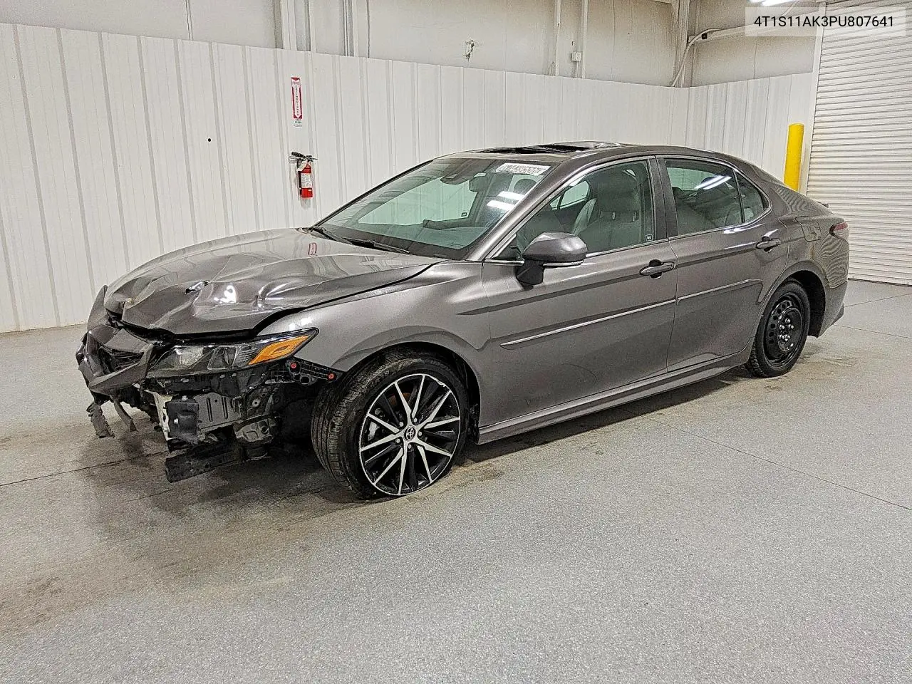 4T1S11AK3PU807641 Toyota Camry 2023 — повреждение Передняя часть, фото до ремонта