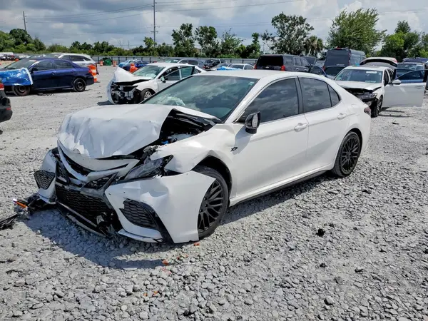 4T1G11AK5PU802480 — 2023 Toyota Camry, Передняя часть (Front End), фото до ремонта