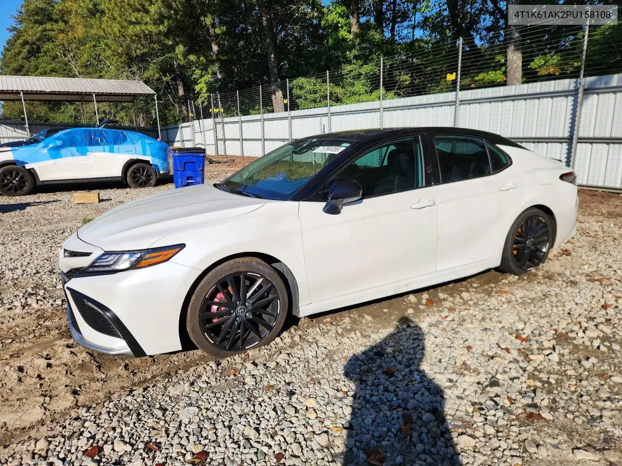 4T1K61AK2PU158108 Toyota Camry 2023 — повреждение Сторона, фото до ремонта