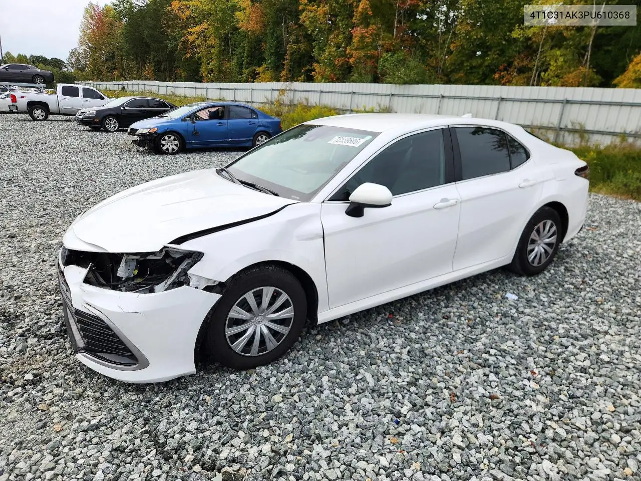 2023 Toyota Camry Le VIN 4T1C31AK3PU610368 фото 1