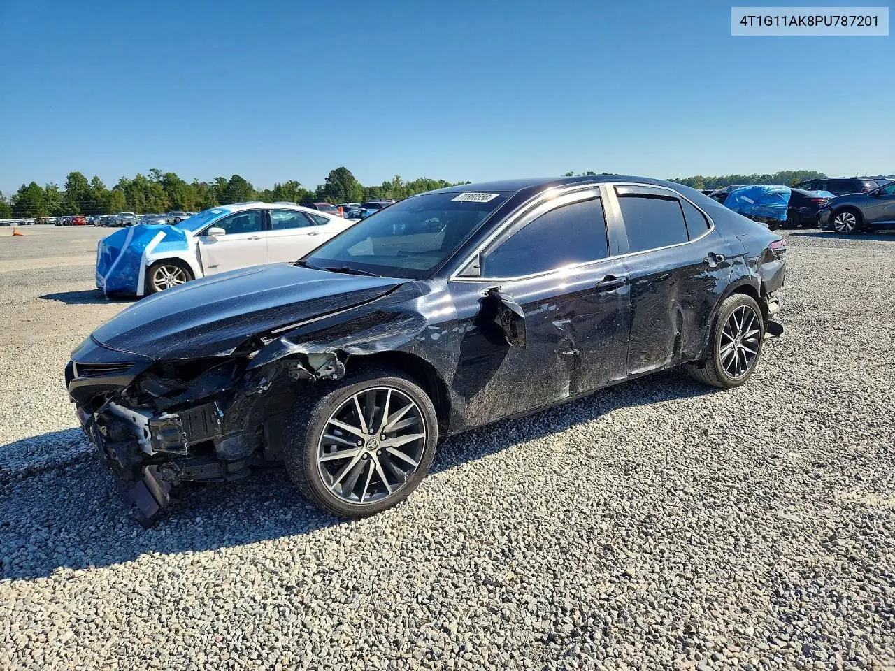 4T1G11AK8PU787201 Toyota Camry 2023 — повреждение Передняя часть, фото до ремонта