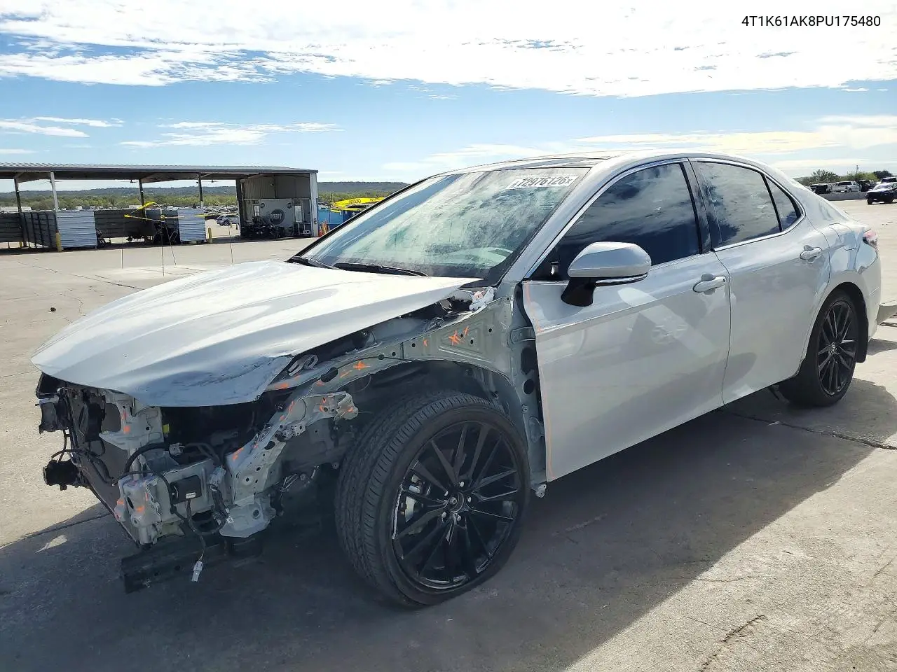 4T1K61AK8PU175480 Toyota Camry 2023 — повреждение Передняя часть, фото до ремонта