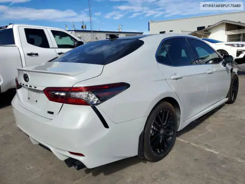 4T1K61AK8PU175480 — 2023 Toyota Camry, фото 3 с аукциона Copart 22.10.2026, Передняя часть
