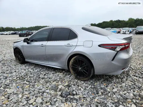 2024 Toyota Camry Xse VIN 4T1K61AK4RU882756 фото 2