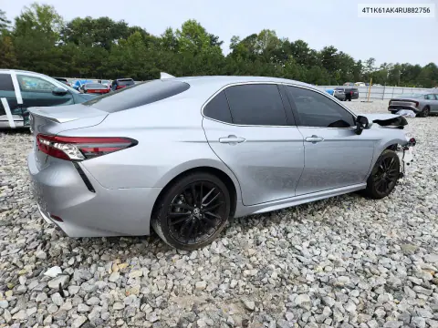 2024 Toyota Camry Xse VIN 4T1K61AK4RU882756 фото 3