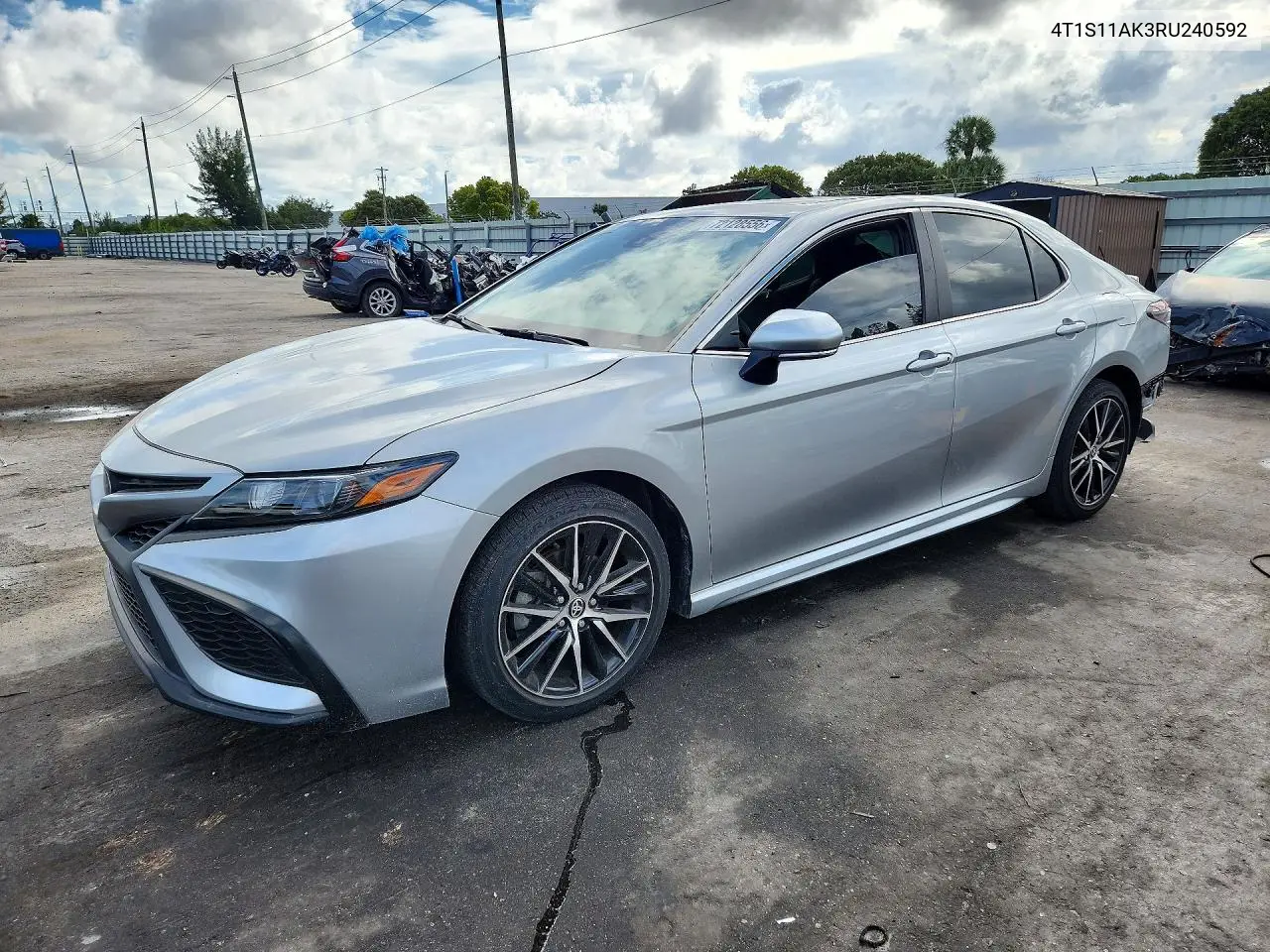 2024 Toyota Camry Se VIN 4T1S11AK3RU240592 фото 1