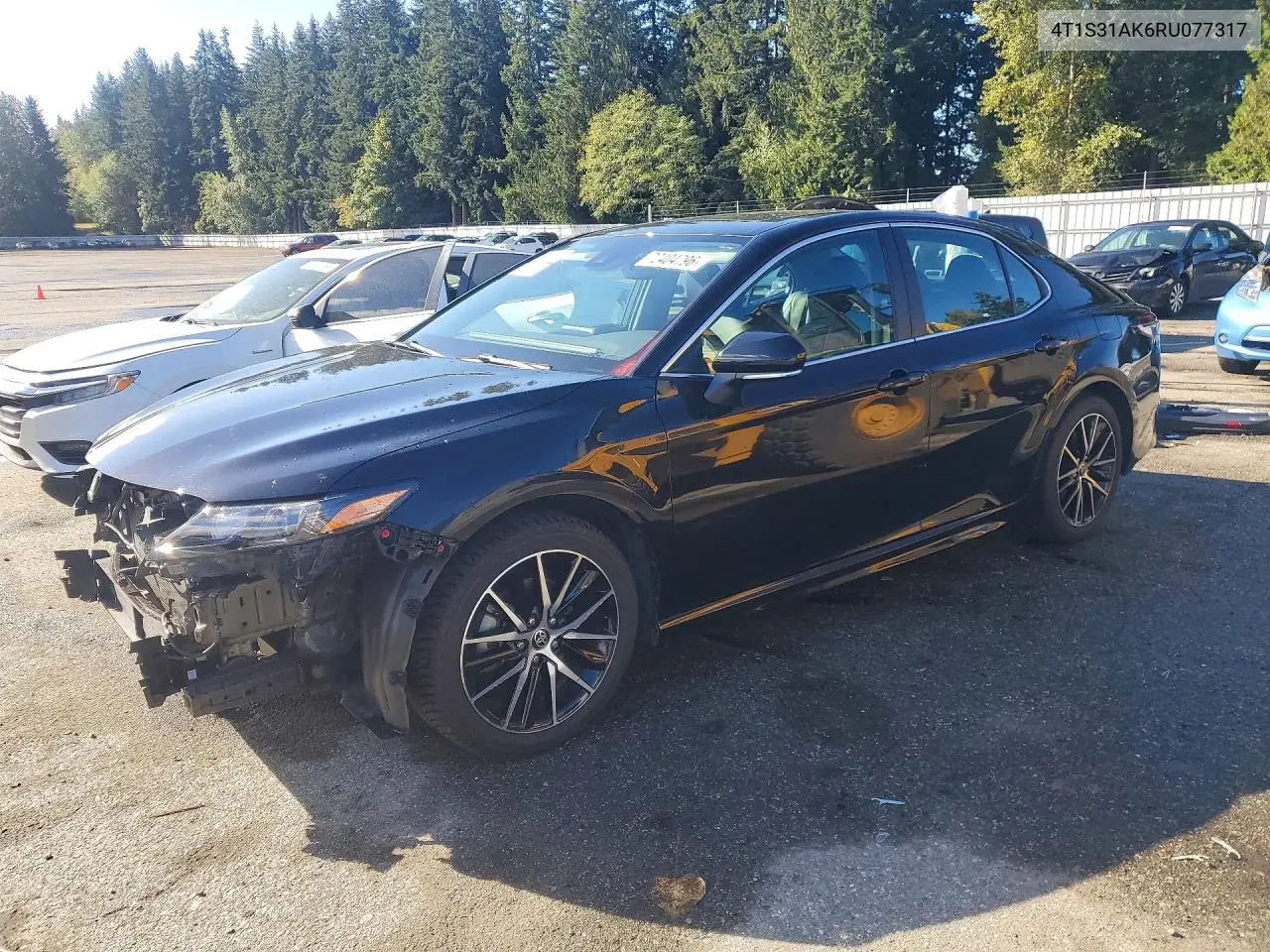2024 Toyota Camry Hybrid Se VIN 4T1S31AK6RU077317 фото 1