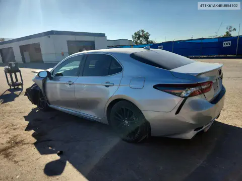 2024 Toyota Camry Xse VIN 4T1K61AK4RU854102 фото 2