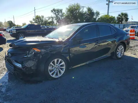 4T1C11AK6RU221345 — 2024 Toyota Camry, Передняя часть, фото до ремонта