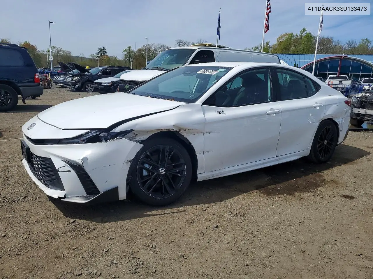2025 Toyota Camry Se VIN 4T1DAACK3SU133473 фото 1