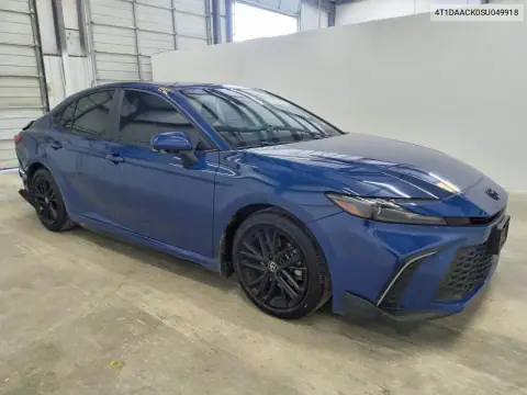 4T1DAACK0SU049918 — 2025 Toyota Camry, фото 4 с аукциона Copart 15.10.2026, Мелкие вмятины и царапины