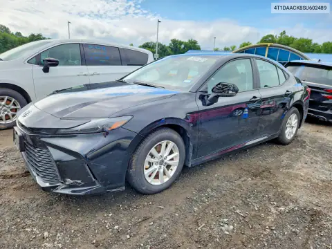 4T1DAACK8SU602489 — 2025 Toyota Camry, Боковая часть, фото до ремонта