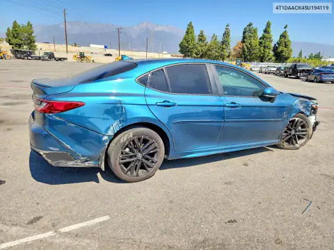 4T1DAACK4SU194119 — 2025 Toyota Camry, фото 3 с аукциона Copart, Повреждения со всех сторон
