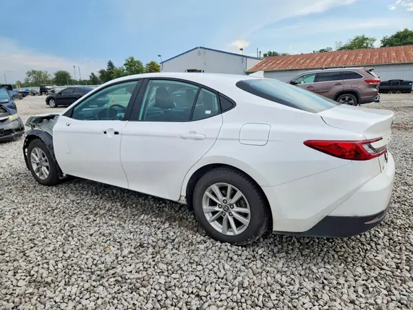 4T1DAACK5SU640567 — 2025 Toyota Camry, фото 2 с аукциона Copart, Передняя часть