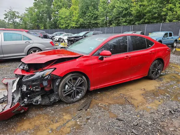 4T1DAACK5SU047677 — 2025 Toyota Camry, Передняя часть (Front End), фото до ремонта