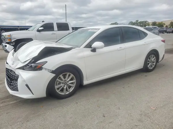 4T1DAACK9SU044202 — 2025 Toyota Camry, Передняя часть (Front End), фото до ремонта