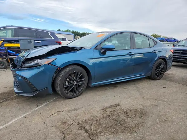 4T1DAACK3SU053171 — 2025 Toyota Camry, Передняя часть (Front End), фото до ремонта