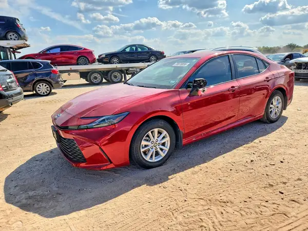 4T1DAACK3SU185654 — 2025 Toyota Camry, Град (Hail), фото до ремонта