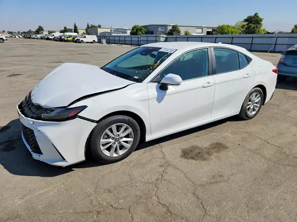 4T1DAACK4SU153800 — 2025 Toyota Camry, Передняя часть (Front End), фото до ремонта