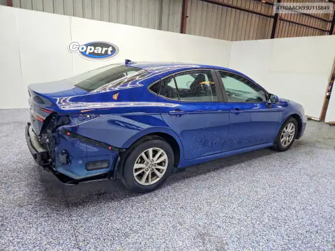 2025 Toyota Camry Le VIN 4T1DAACK9SU115849 фото 3