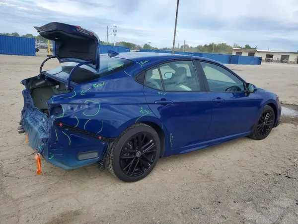 4T1DAACK0SU136623 — 2025 Toyota Camry, фото 3 с аукциона Copart, Задняя часть