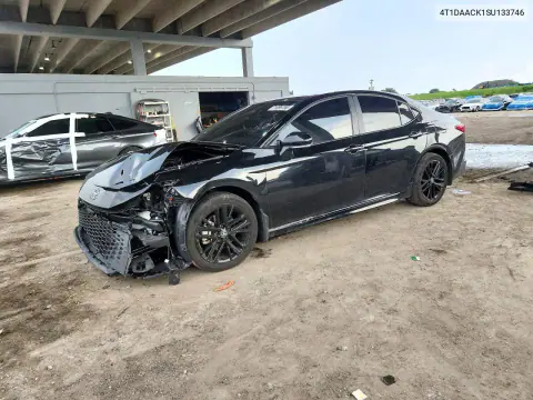 4T1DAACK1SU133746 — 2025 Toyota Camry, Передняя часть, фото до ремонта