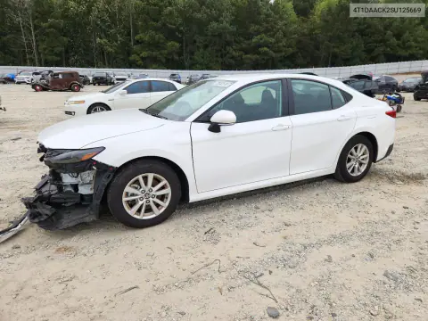4T1DAACK2SU125669 — 2025 Toyota Camry, Передняя часть, фото до ремонта
